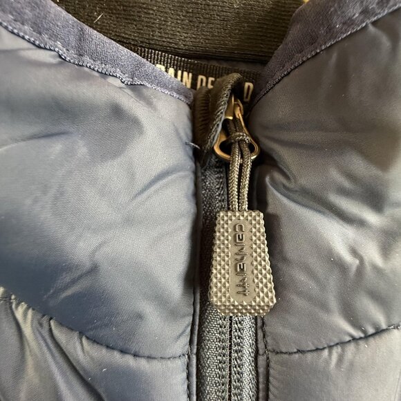 Carhartt Jacket Mens Medium Navy Gilliam Quilted Rain Defender 102208 OJ2208-M - Picture 12 of 16